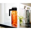 imageArt of Tea  2 Quart Cold Brew Iced Tea Maker  with Garden of Eden Iced Tea 4 x 2 Qt Pouches BPA Free Pitcher with Airtight seal