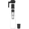 imageArt of Tea  2 Quart Cold Brew Iced Tea Maker  with Hibiscus Cooler Iced Tea 4 x 2 Qt Pouches BPA Free Pitcher with Airtight seal