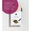 imageArt of Tea  Organic Green Pomegranate Tea 50 Eco Friendly Pyramid Tea Bag Sachets