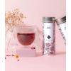 imageArt of Tea  Rose Black 25oz  Naturally Caffeinated Rose Tea  Artisan Loose Leaf Tea Tin
