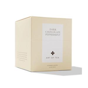 imageArt of Tea  12 Count Sampler Box  Dark Chocolate Peppermint Dessert Tea