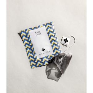 imageArt of Tea  Organic Earl Grey Black Tea  Earl Grey Tea Bag  50 Eco Friendly Pyramid Black Tea Bag Sachets