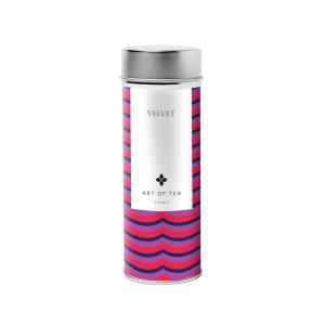 imageArt of Tea  Velvet 3oz Rooibos Mint Chocolate tea  Artisan Loose Leaf Tea Tin