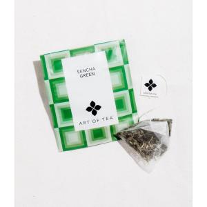 imageArt of Tea  Caffeine Free Assorted Tea bags Sampler  Naturally Decaf Tea Herbal Tea 50 Count Eco Friendly Pyramid Tea Bag SachetSencha Green Tea