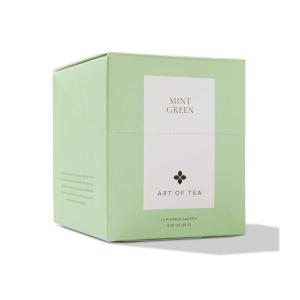 imageArt of Tea  Earl Grey Crme Black Tea  4oz Refil BagMint Green Tea