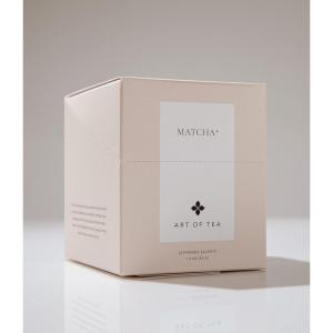 imageArt of Tea  Organic Matcha  Matcha Green Tea  50 Count Eco Friendly Pyramid Tea Bags SachetsMatcha